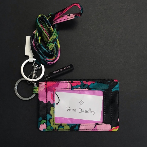 Vera Bradley Handbags - NWT Vera Bradley ID holder case lanyard